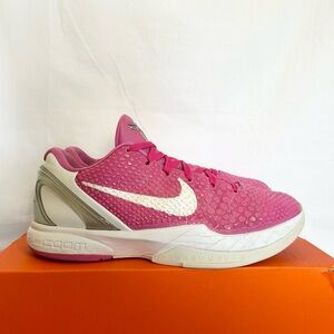 AUTHENTIC Nike Kobe 6 Protro Think Pink size 9.5 DJ3596-600 2021 PRE-OWNED